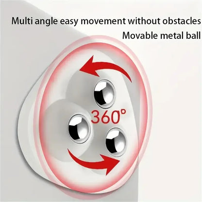 Adhesive 360° Rotating Furniture Caster Wheels