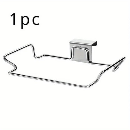 Stainless Steel Cabinet Door Trash Bin Holder