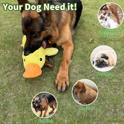 Duck Plush Squeaky Dog Toy