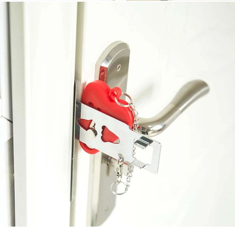 Portable Door Security Lock Latch