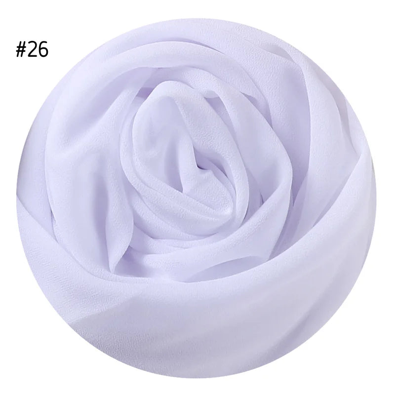 Malaysian Pearl Chiffon Hijab Scarf