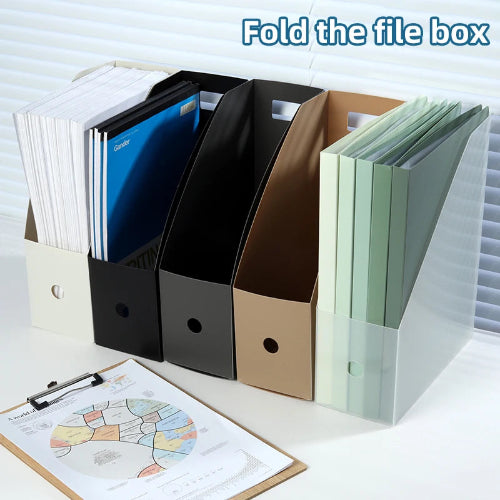Foldable A4 Desktop File Storage Box