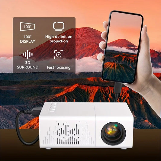 Portable Mini HD Projector
