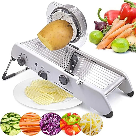 Multifunction Manual Vegetable Slicer & Julienne Cutter