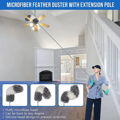 Extendable Microfiber Duster Brush