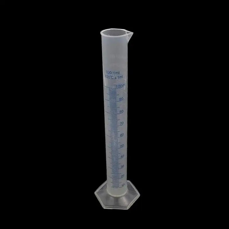 Plastic Graduated Measuring Cylinder with Hexagonal Base
