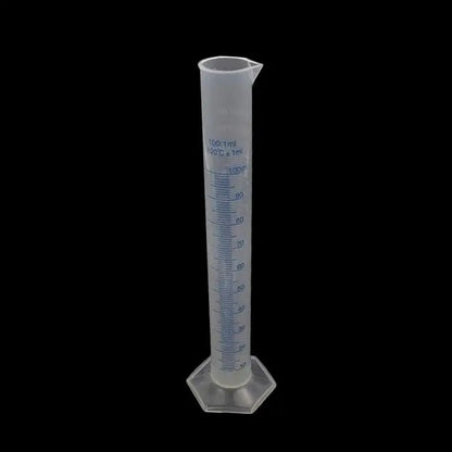 Plastic Graduated Measuring Cylinder with Hexagonal Base