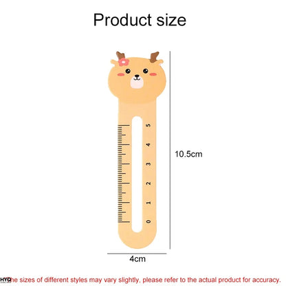 Cartoon Animal Bookmark Set