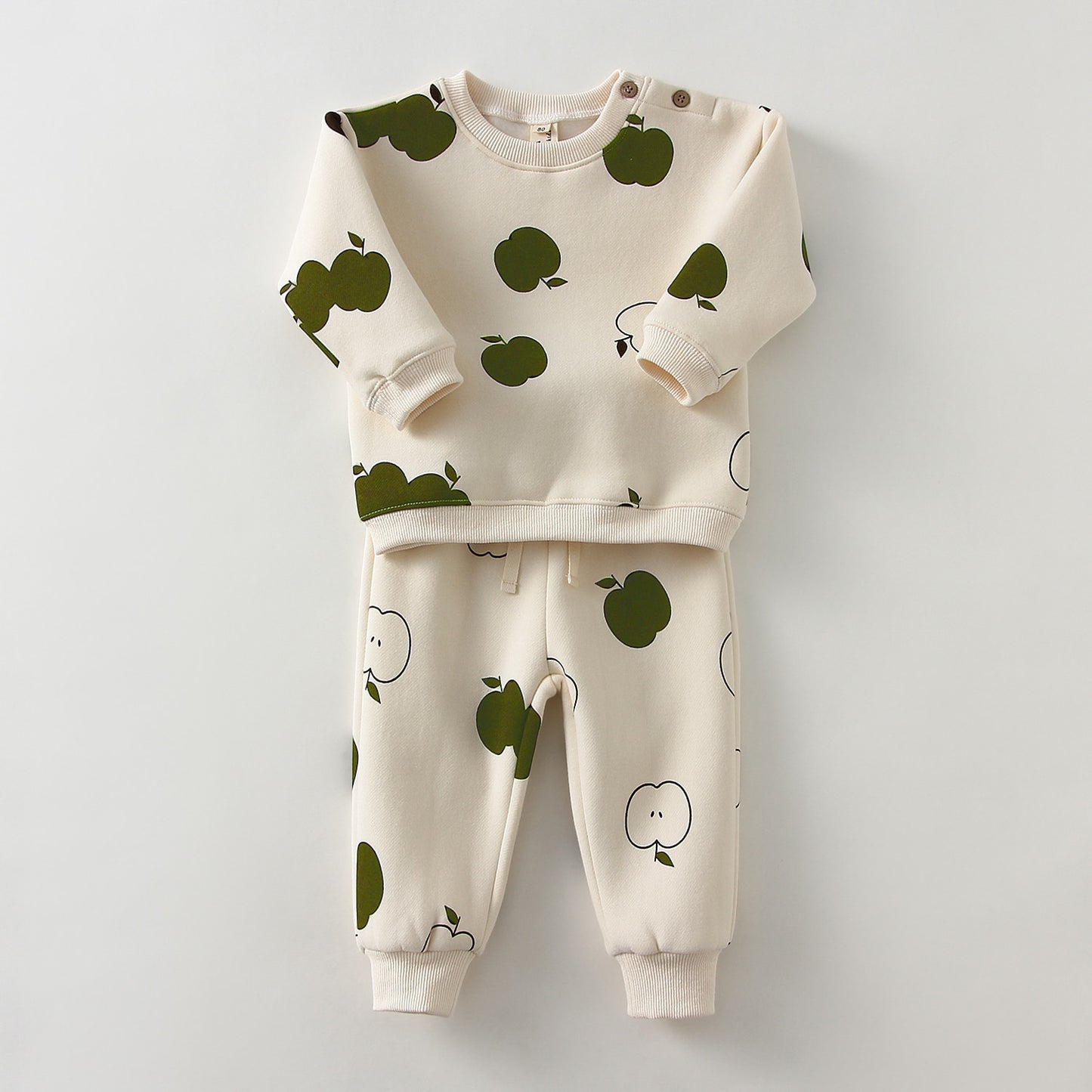 2Pcs Autumn Baby Unisex Clothes Set