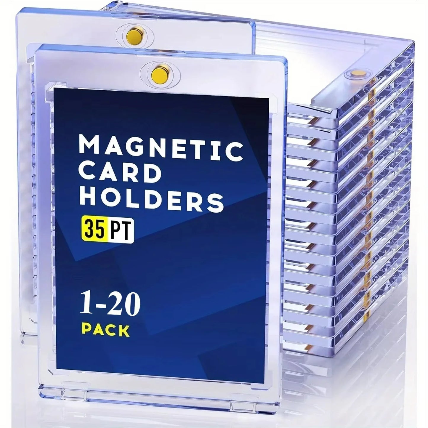 35PT Magnetic Trading Card Holders