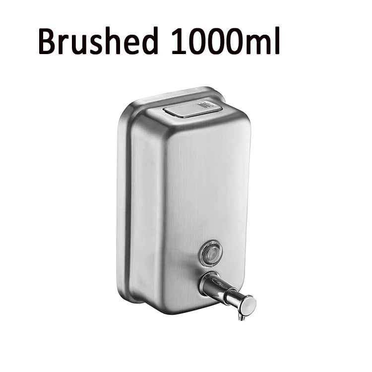 Stainless Steel Bathroom Liquid Soap Dispenser