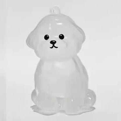 Pet Hair Memorial Keepsake Keychain