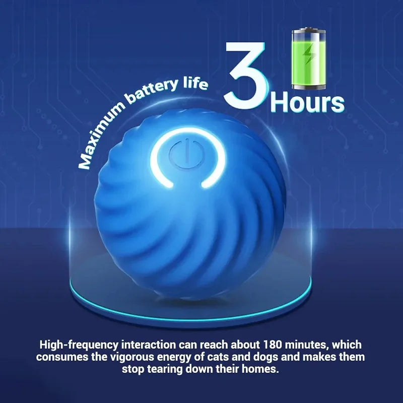 Automatic Interactive Dog Toy Ball