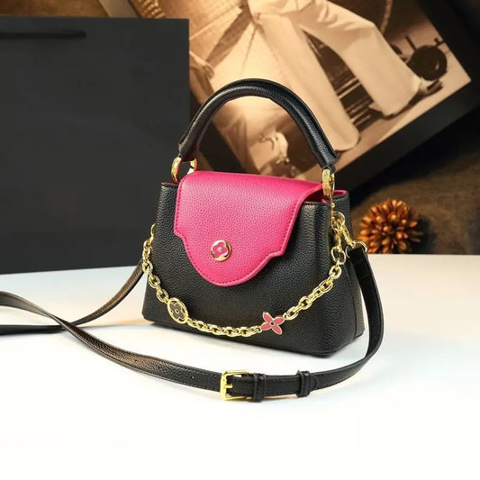 Elegant Top Handle Crossbody Tote Bag