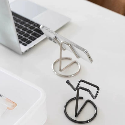 Metal Phone & Business Card Stand
