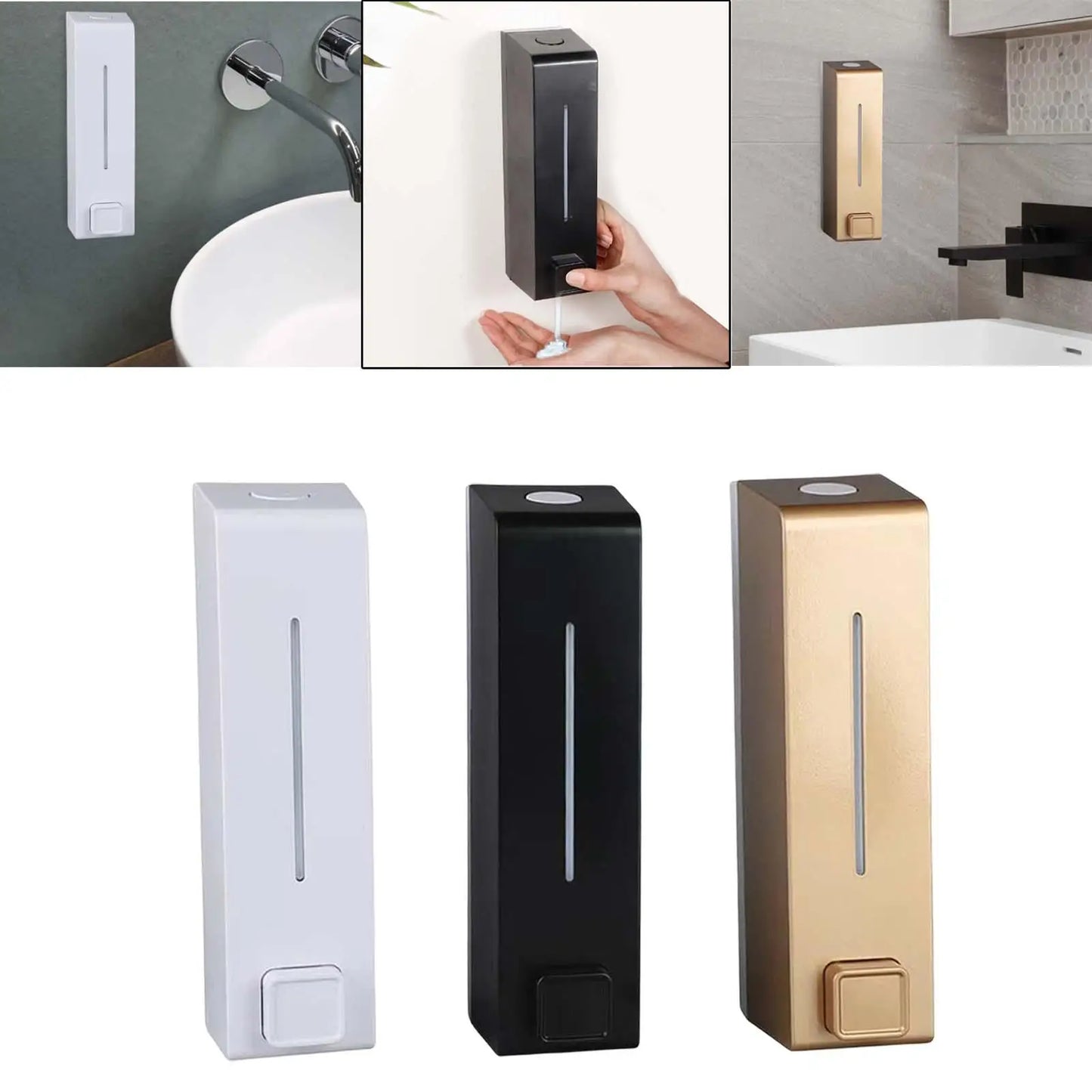 600ml Wall Mounted Soap Dispenser