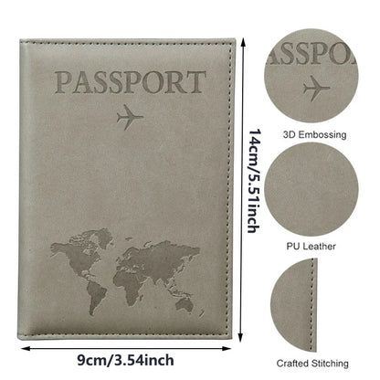 PU Leather Passport Cover
