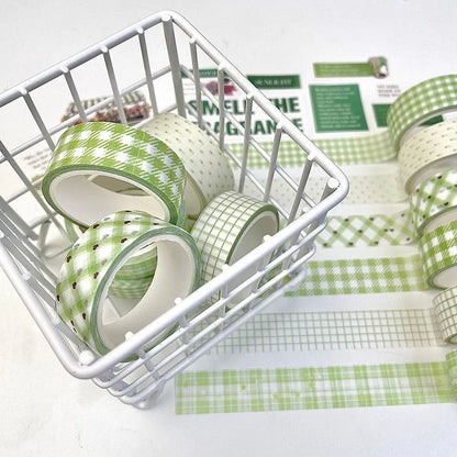 Cute Bear Washi Tape Pack – 6 Rolls Decorative Scrapbooking & Planner Tape