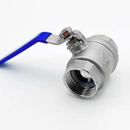 Heavy Duty Stainless Steel Two-Piece Ball Valve