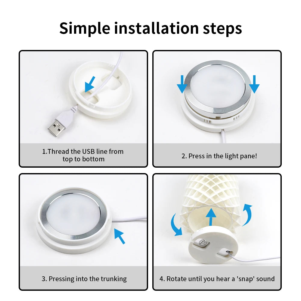RGB LED Ring Light Kit with Remote Control