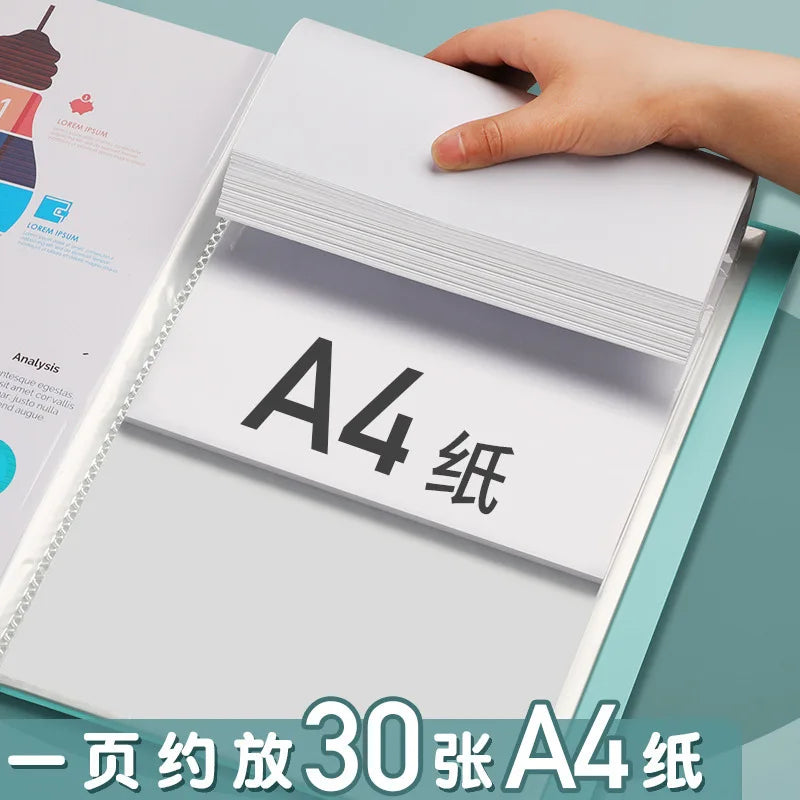 A4 Display Book Document Folder