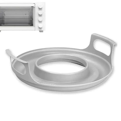 Microwave Plate Tray with Handles
