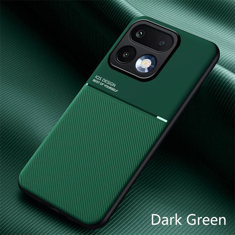 Magnetic PU Leather Shockproof Phone Case