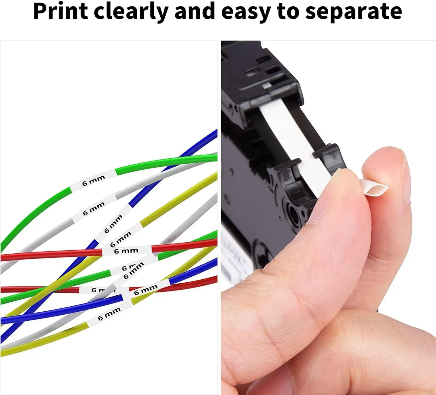 Brother Compatible Heat Shrink Label Tube