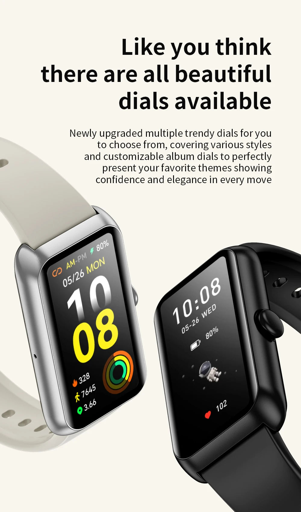Bluetooth Health & Sports Smartwatch with Custom Dial