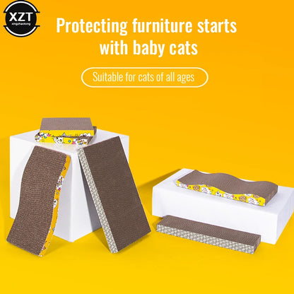Cat Corrugated Scratching Board Claw Toy