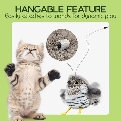 Interactive Flapping Bird Toy for Cats