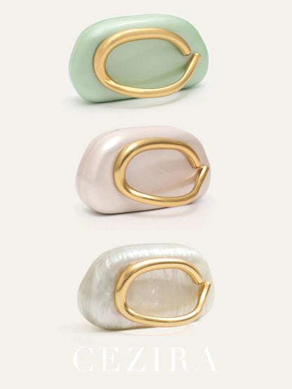 Luxury Acrylic Evening Clutch Bag