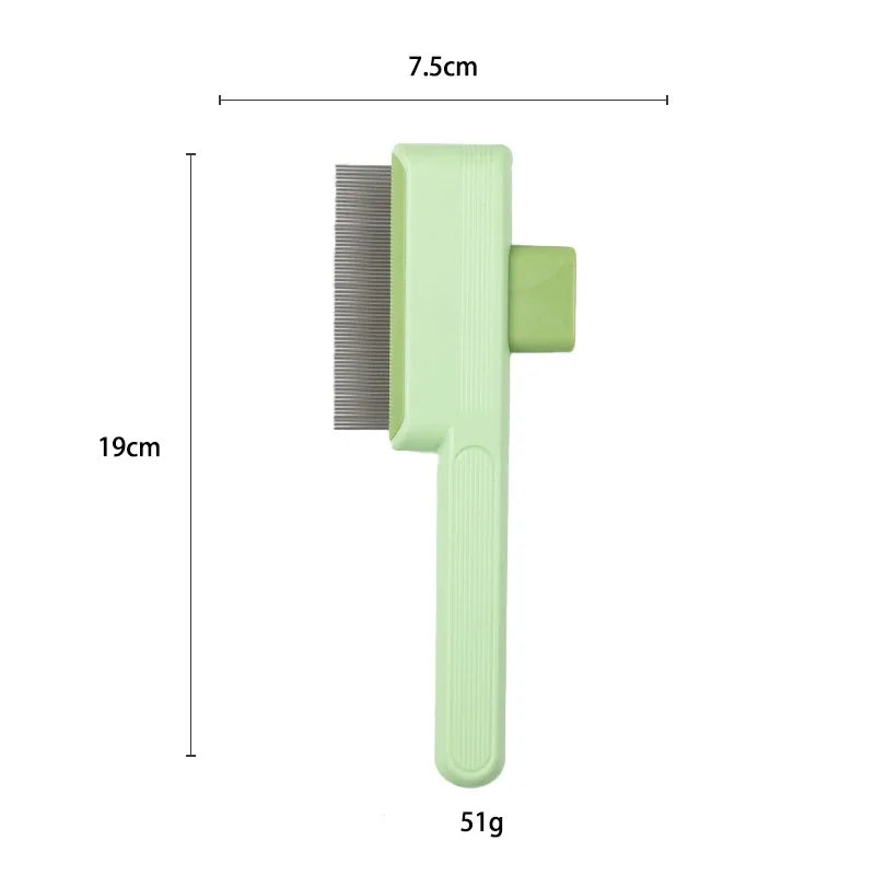 Self-Cleaning Pet Shedding Comb