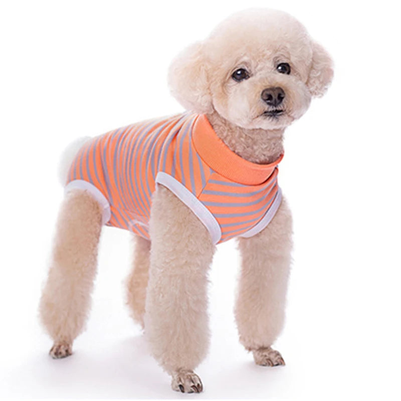 Cotton Dog Recovery Suit Anti-Licking Jumpsuit