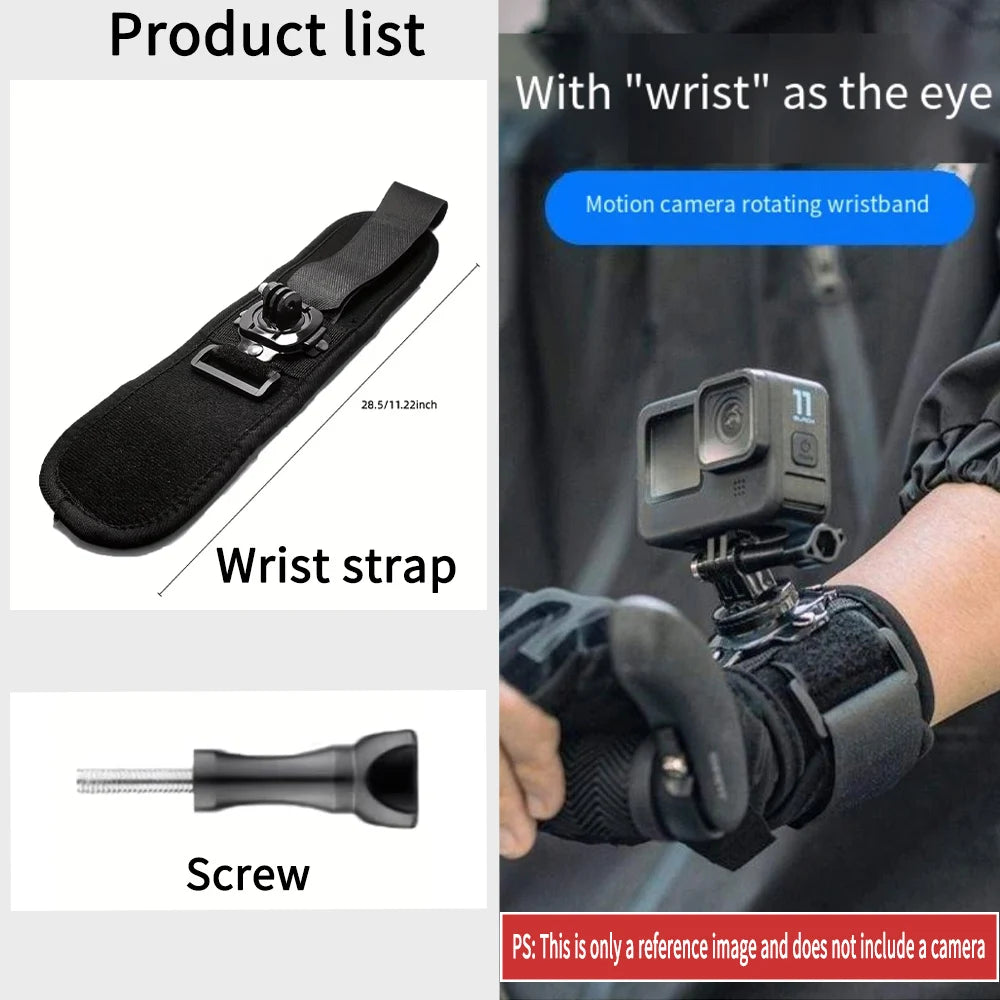 Adjustable Chest Mount for Action Cameras & Phones