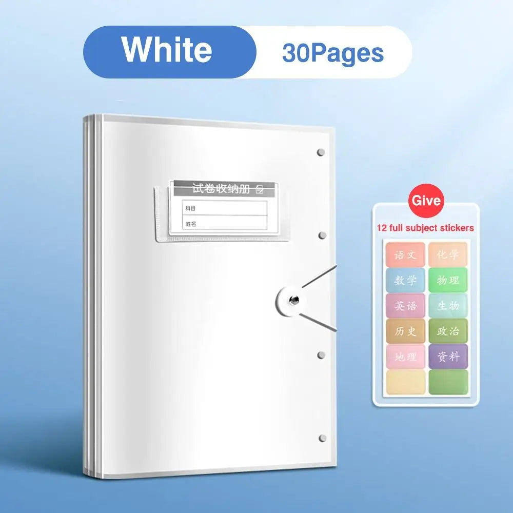 A3 Large Capacity File Folder