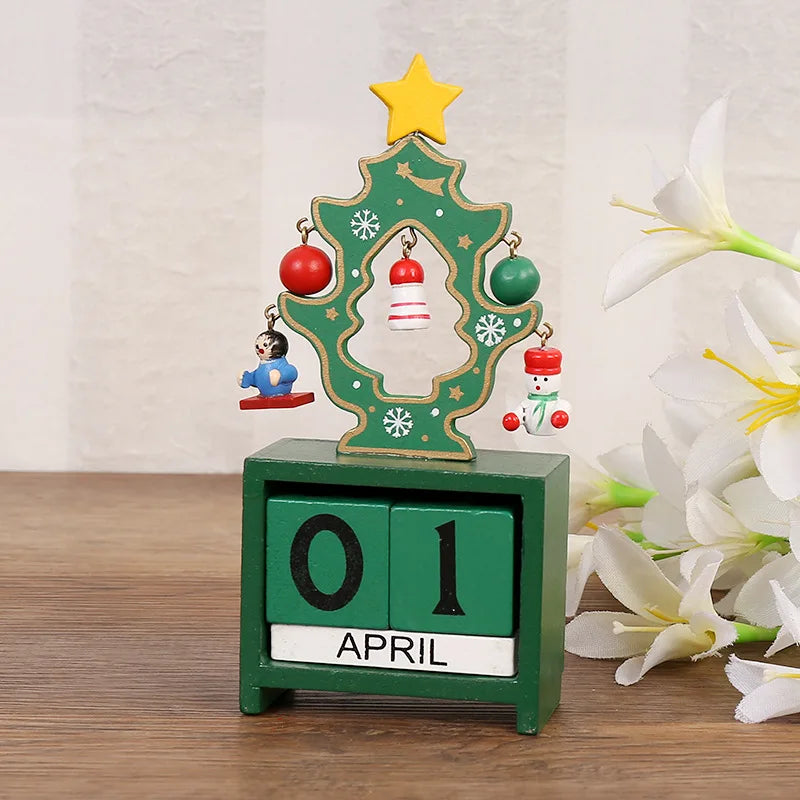 Wooden Christmas Countdown Calendar