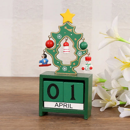 Wooden Christmas Countdown Calendar