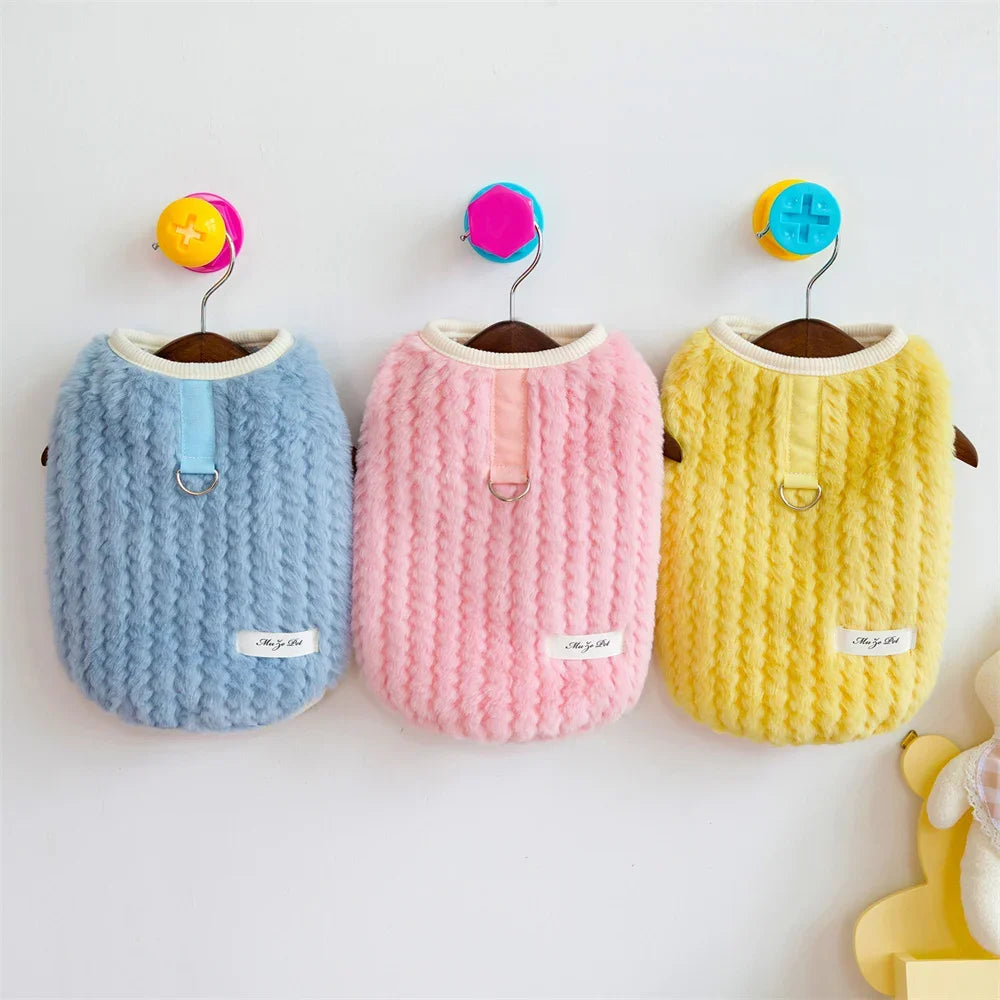 Warm Fleece Pet Coat Jacket for Small Dogs & Cats