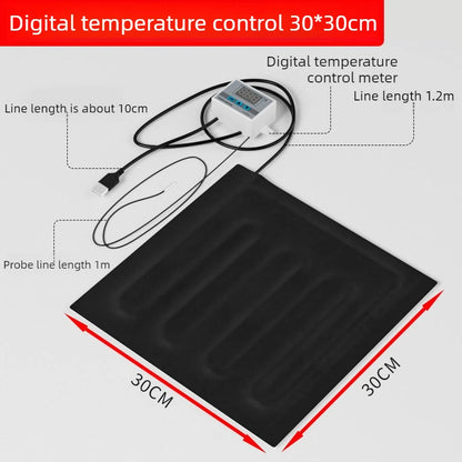 USB Reptile Heating Pad with Temperature Control Timer