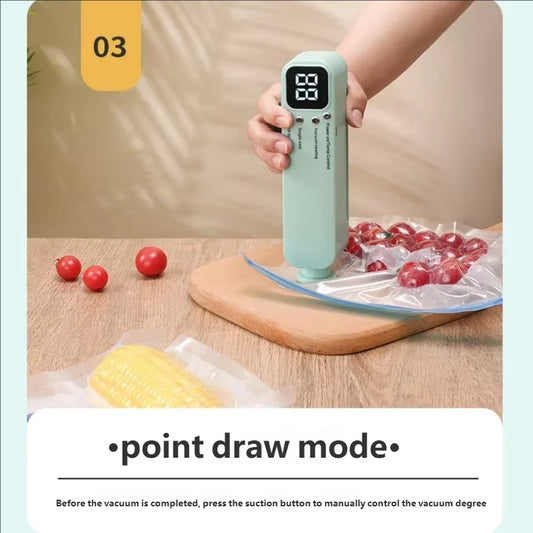 Rechargeable Portable Food Bag Sealing Machine