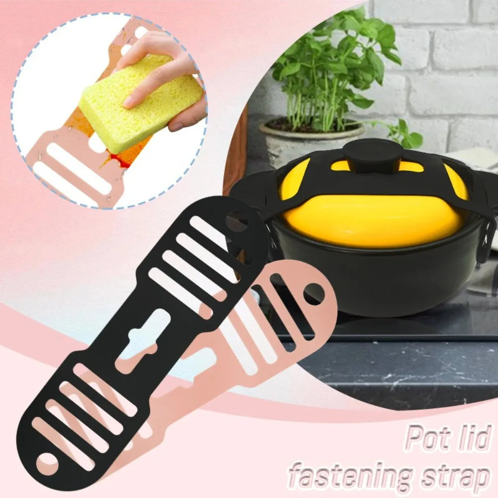 Silicone Pot Lid Securing Strap