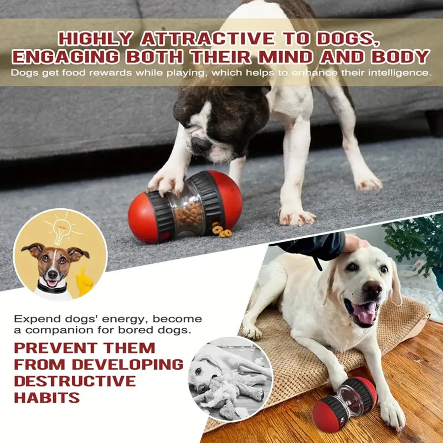 Interactive Treat Dispensing Dog Toy