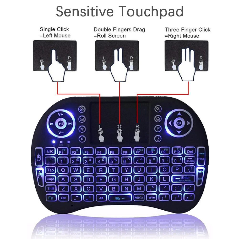 Mini Wireless Air Mouse Keyboard i8