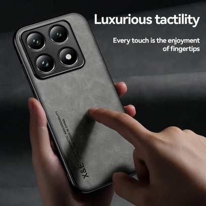 Luxury Leather Mobile Phone Case For Xiaomi