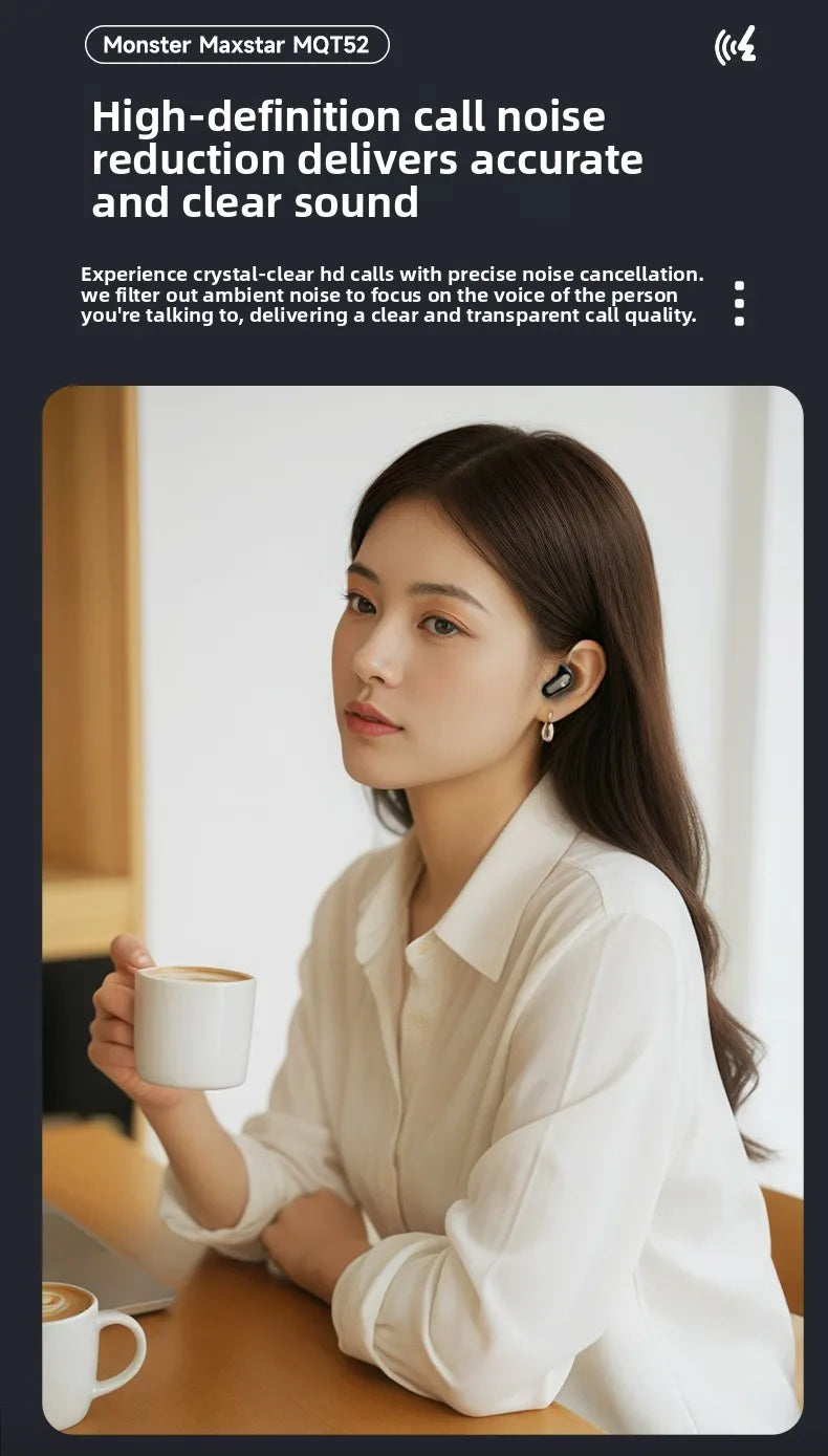 Monster MQT52 Wireless Earbuds