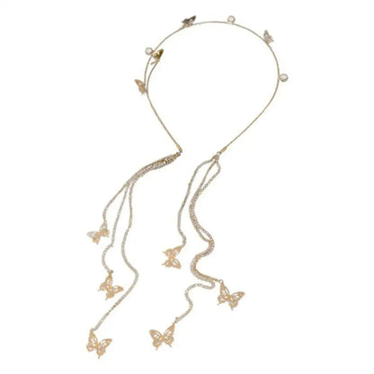 Rhinestone Butterfly Crystal Headband