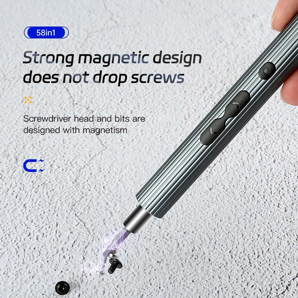 58-in-1 Electric Precision Screwdriver Set