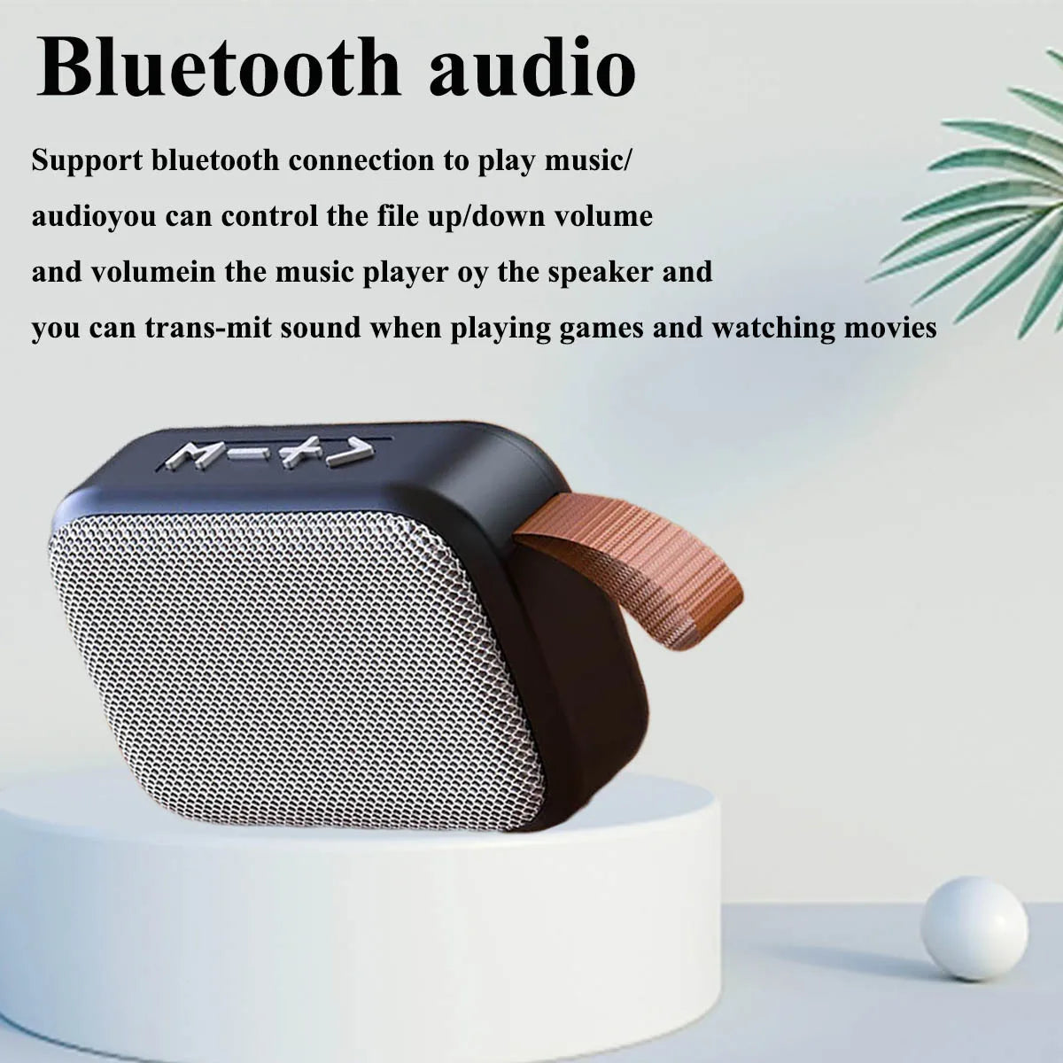 Portable Bluetooth Speaker with TF Card Support