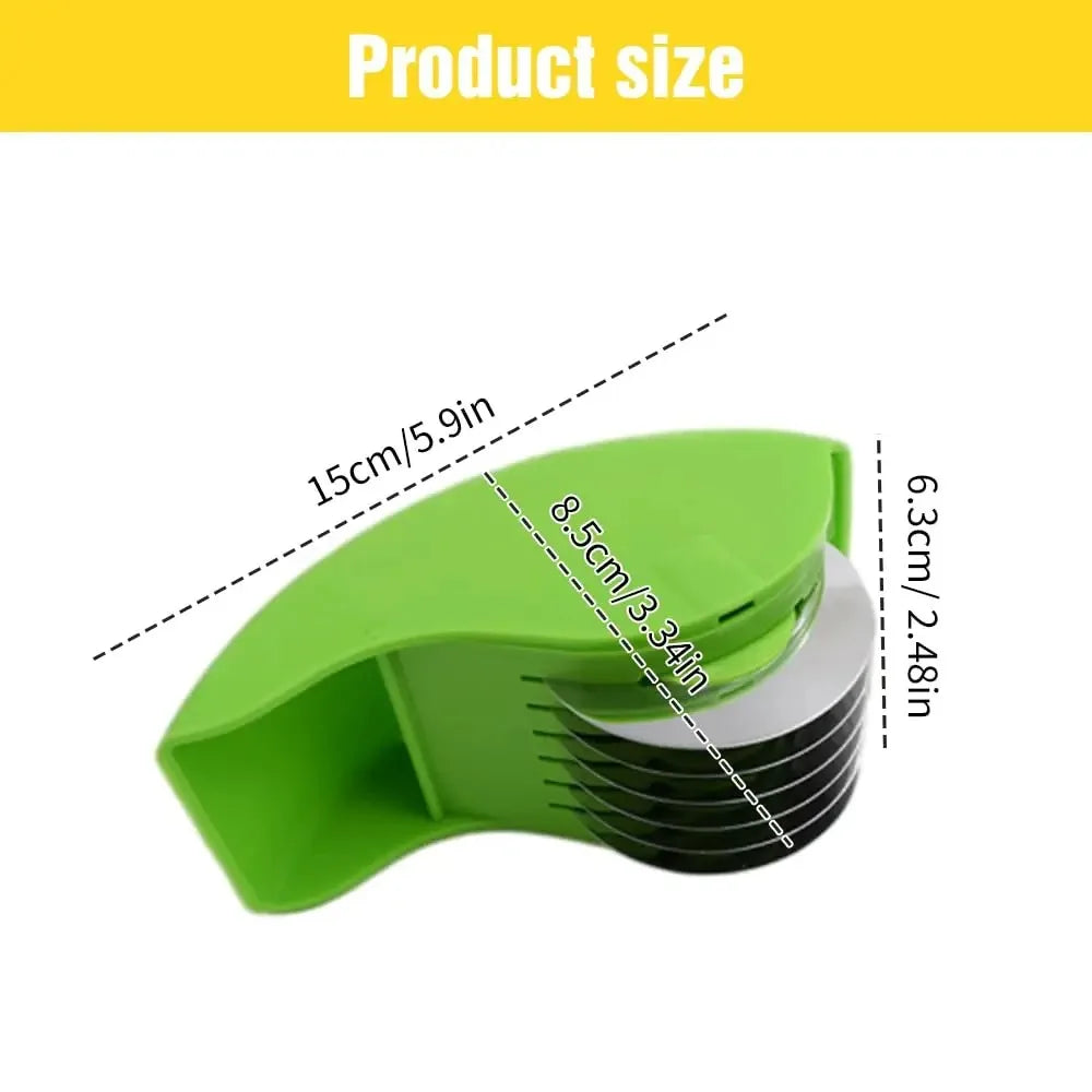 6-Blade Herb Roller Chopper
